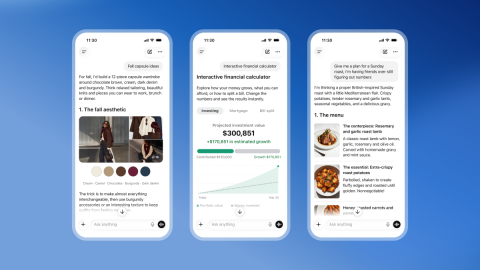 OpenAI 推出 Intelligent UI，ChatGPT 随 GPT-6 转向可交互可视化界面