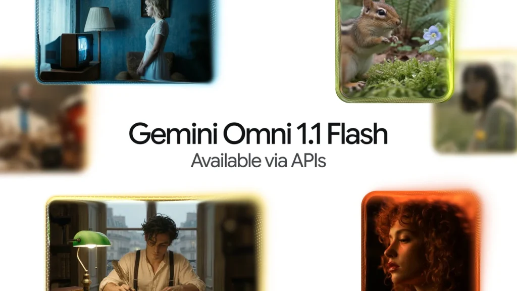 Google 发布 Gemini Omni 1.1 Flash，支持 40 秒场景延展与 4K 输出