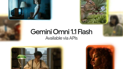 Google 发布 Gemini Omni 1.1 Flash，支持 40 秒场景延展与 4K 输出