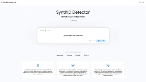 Google 上线 SynthID 验证网站，向所有人开放 AI 生成内容检测
