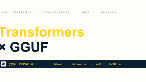 Transformers 支持直接运行 llama.cpp 的 GGUF 量化模型